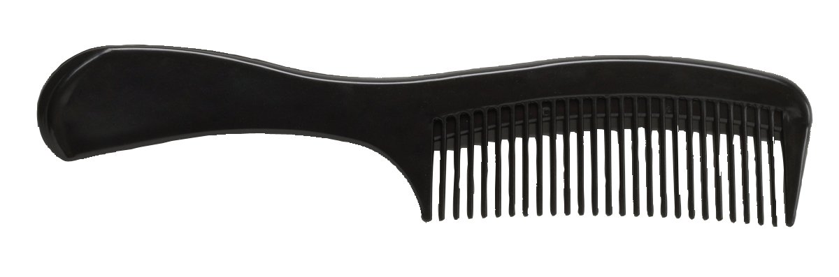 Medline Adult Handle Comb, 9", Large, Black (Pack of 144)