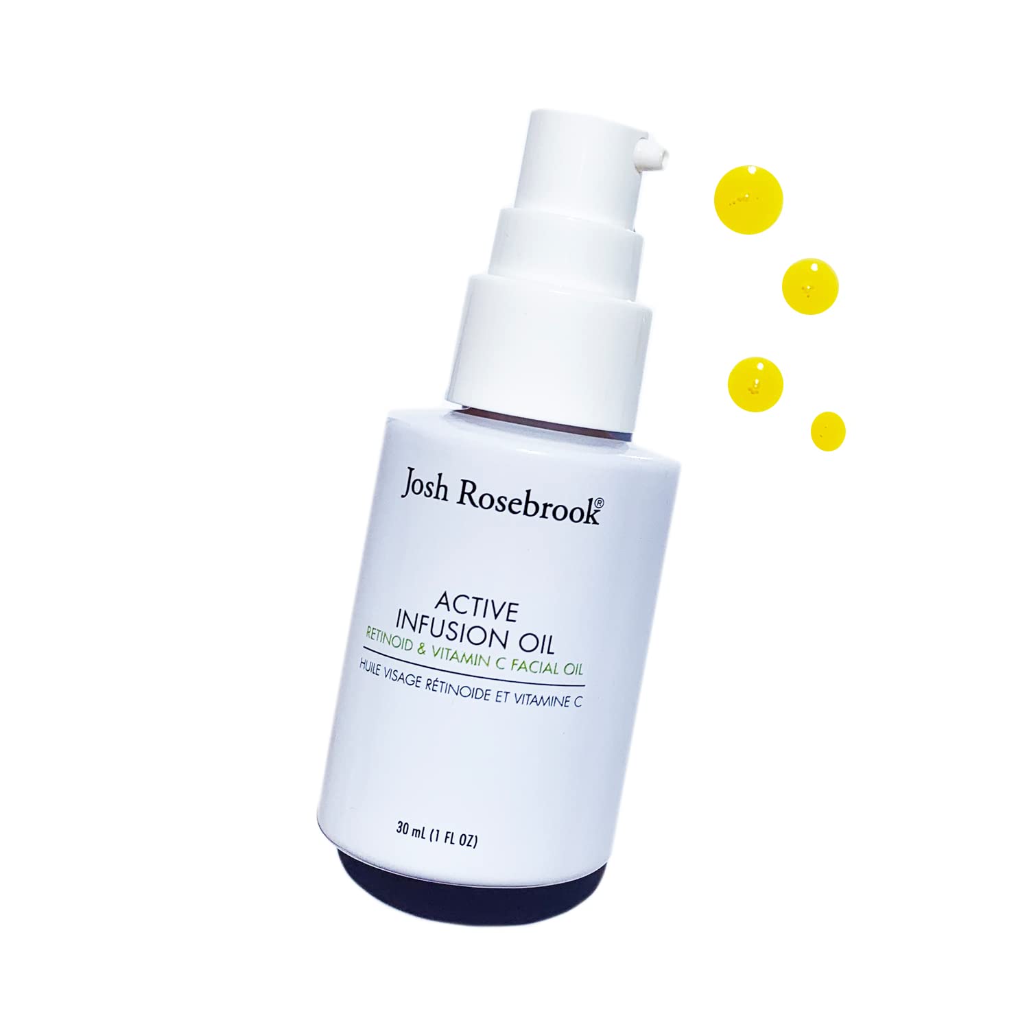 Josh Rosebrook - Active Infusion Oil Retinoid & Vitamin C Facial Serum Improves Skin Texture & Tone, Reduces Fine Lines, Increases Radiance - 30mL - 1 Oz - Image 4