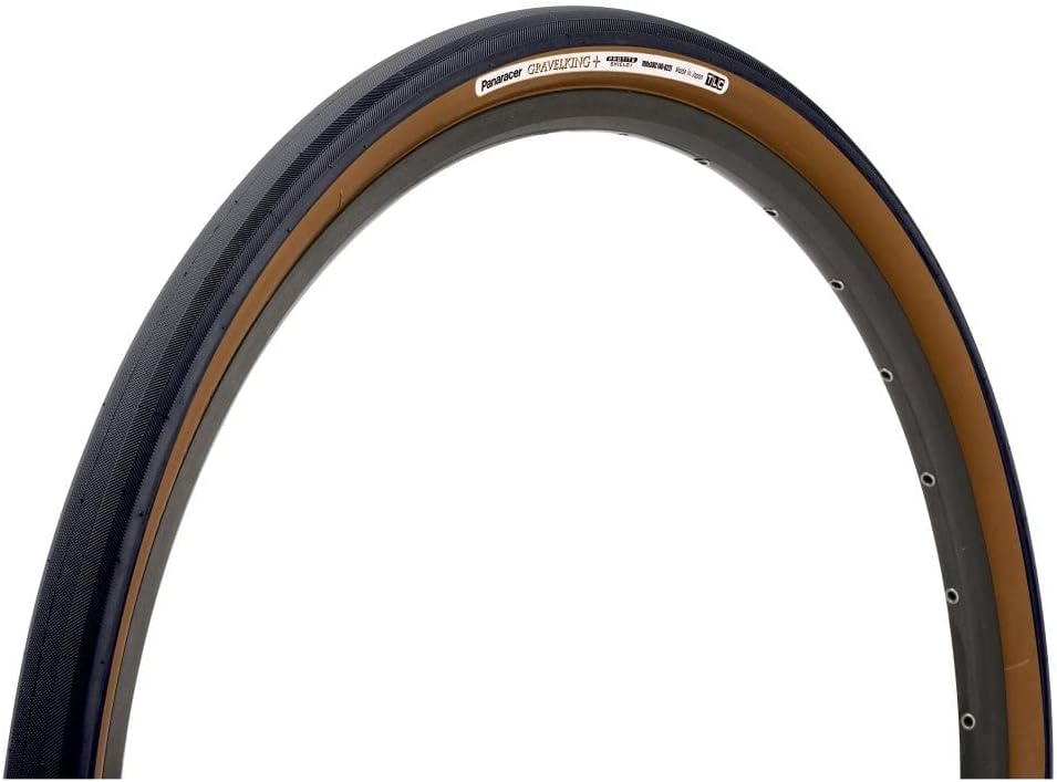 Panaracer - GravelKing + (Slick Tread/Gravel) Folding Bicycle Tire