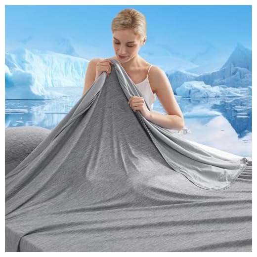Cooling Blanket Queen Size For Hot Sleepers, Marchpower Arc-Chill Cool Blanket with Double-Sided Design, Japanese Cooling Fiber Absorbs Body Heat, Lightweight Soft Cold Blanket For Summer Sleeping Bed