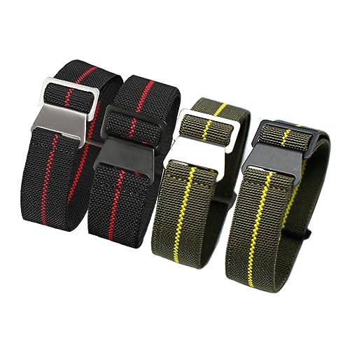 Pulsera para reloj rojo tipo cadena que soluciona roturas de correas 3