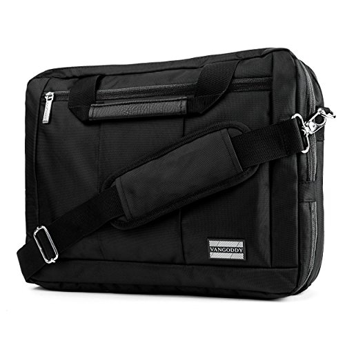 Black Trim Convertible Laptop Bag for Lenovo Flex, IdeaPad, ThinkPad, Yoga, Miix 11 to 13.3 inch