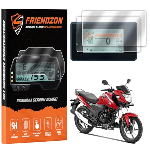 Image of 9H Screen Guard for Honda SP 160 2025 || TFT Digital Display Instrument Cluster Protector || Anti Scratch || Anti Fingerprint || Water Resistant || HD Clear [Not Tempered Glass] (Pack of 2)