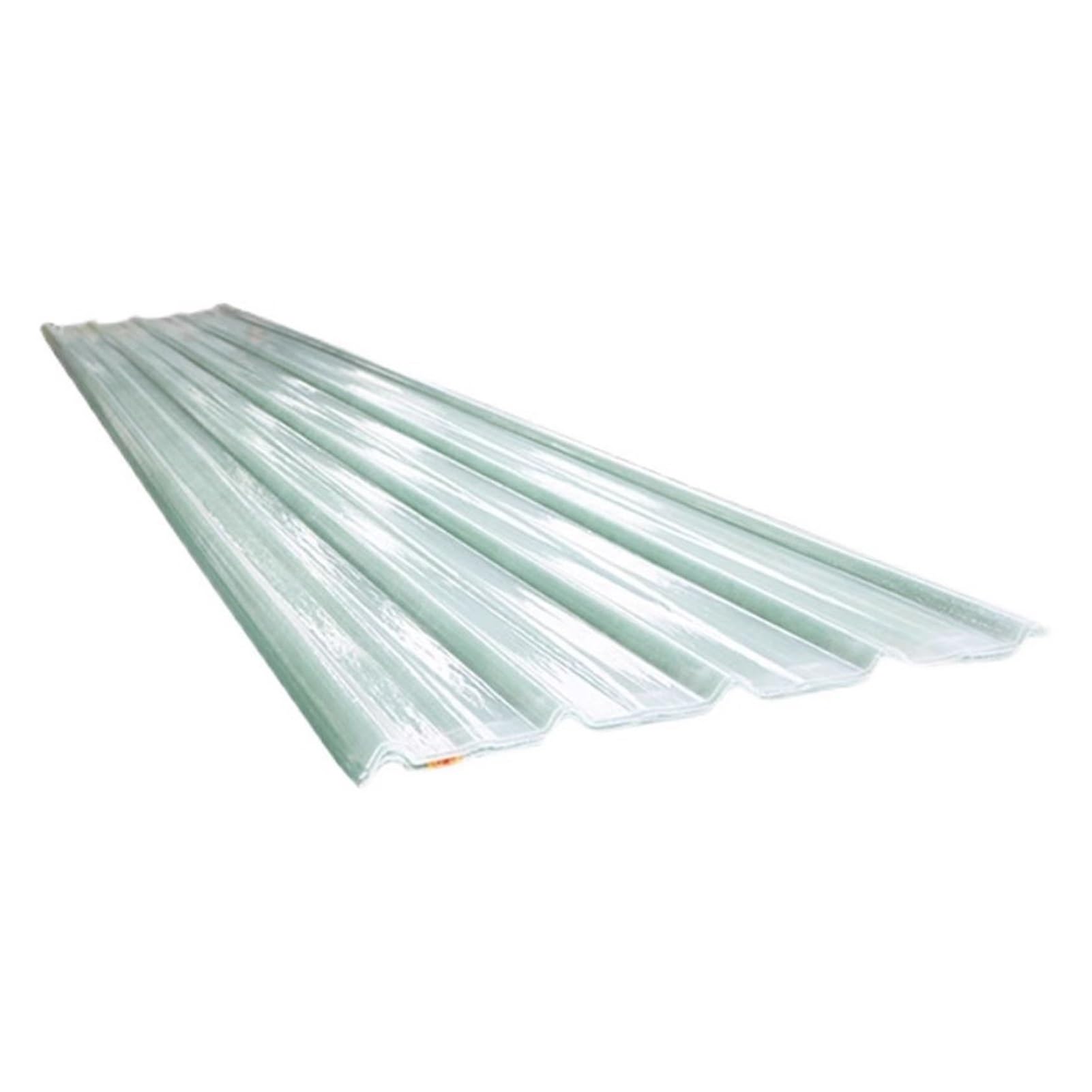 Pannelli per Tettoie Lastre per Serre Resistente al Freddo Lamiera Ondulata Finto Coppo Copertura Tetto Balconi, Carport(0.9x1.6m/2.95x5.25ft)