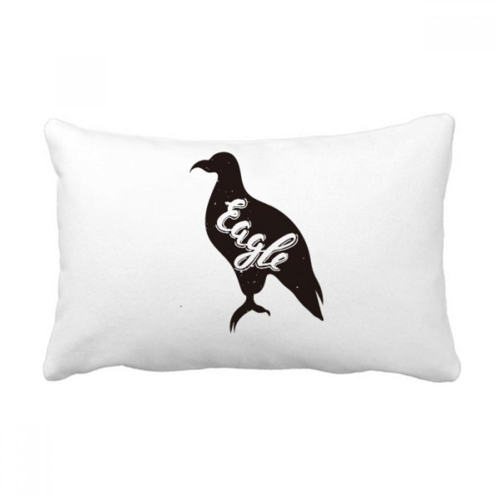 Coussin oreiller lombaire aigle housse et insert décoratifs pour la maison