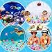 MARFOREVER 25 Pcs Diving Gem Pool Toys, Big Colorful Pool Gems Pirate Treasure Diving Gems Diamond Pool Sinking Toys Underwater Gemstones for Summer Swimming Training Gift Boys Girls Pool Game Prize