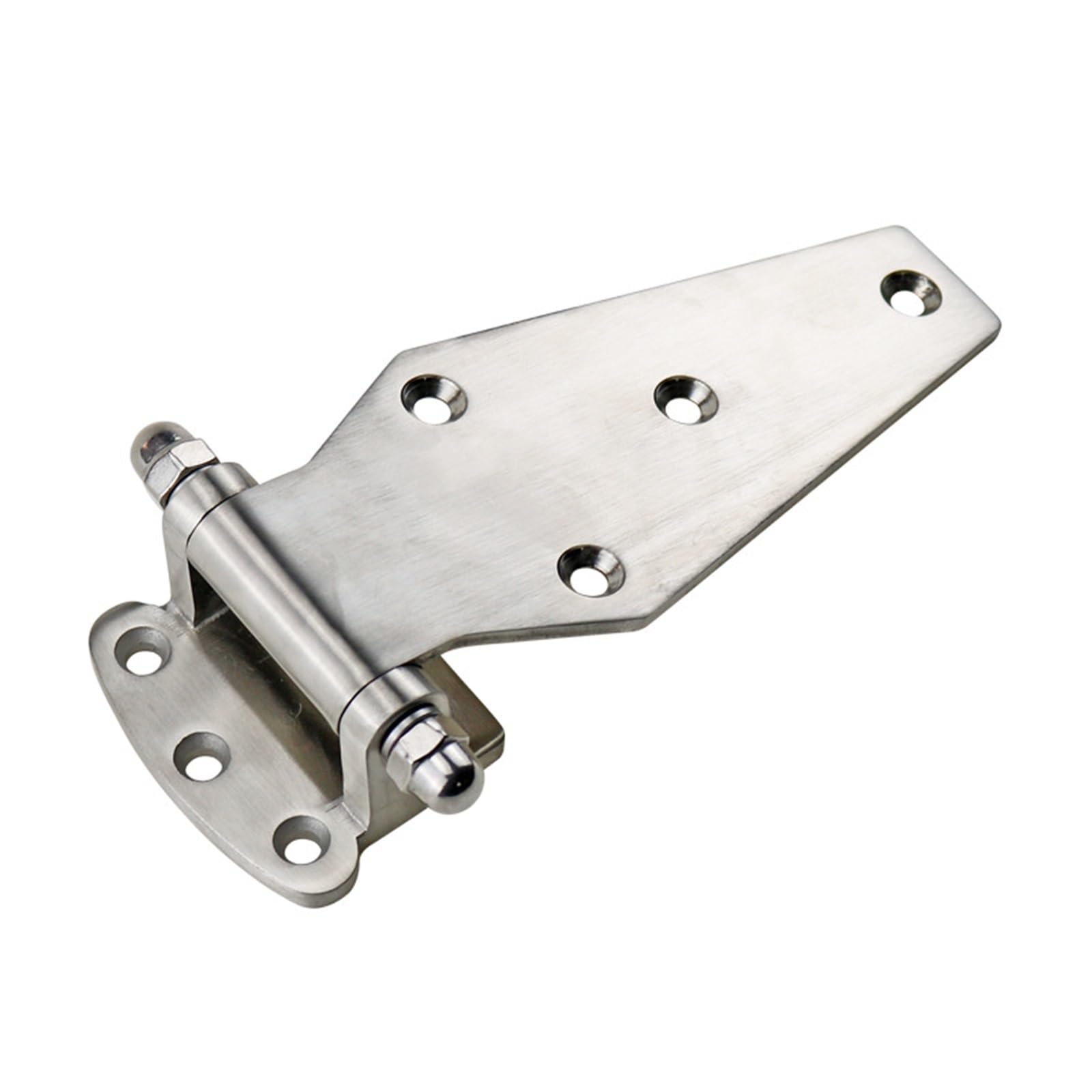 FQJYXWEWL 304 Stainless Steel Heavy Duty Bearings Hinge for Flat Doors On Refrigerated Trucks Industrial Machinery Equipment 1Pcs