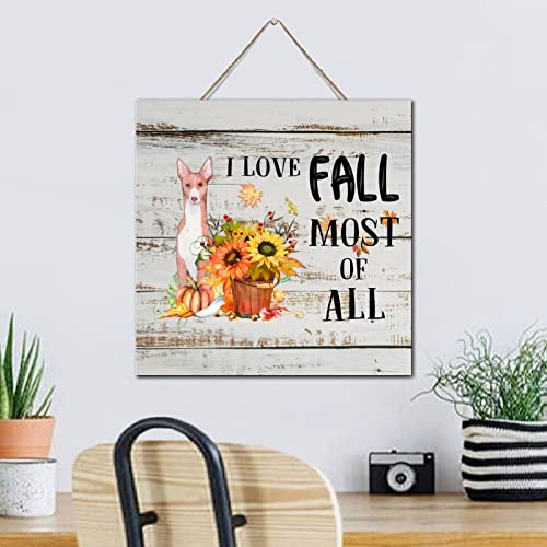 Décoration murale en bois automne | Plaque rustique chic salon