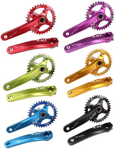 IPX 6 Colors Chainring BCD 104mm with Crankarm 170mm SET For Bike MTB