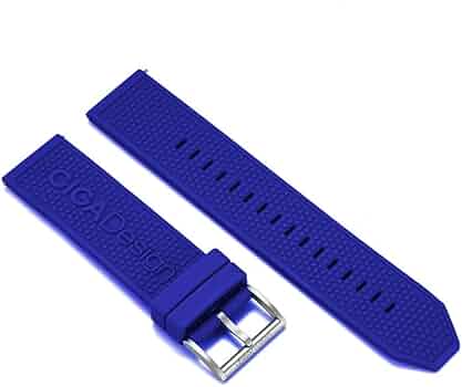 Bracelet De Montre De Rechange En Silicone à Dégagement Rapide - Modèle Plongeur - 20 Mm, 22 Mm, 24 Mm, 26 Mm - Étanche - Boucle Argentée Bicolore - Pour Homme Et Femme - Sport, 22 Mm, Silicone