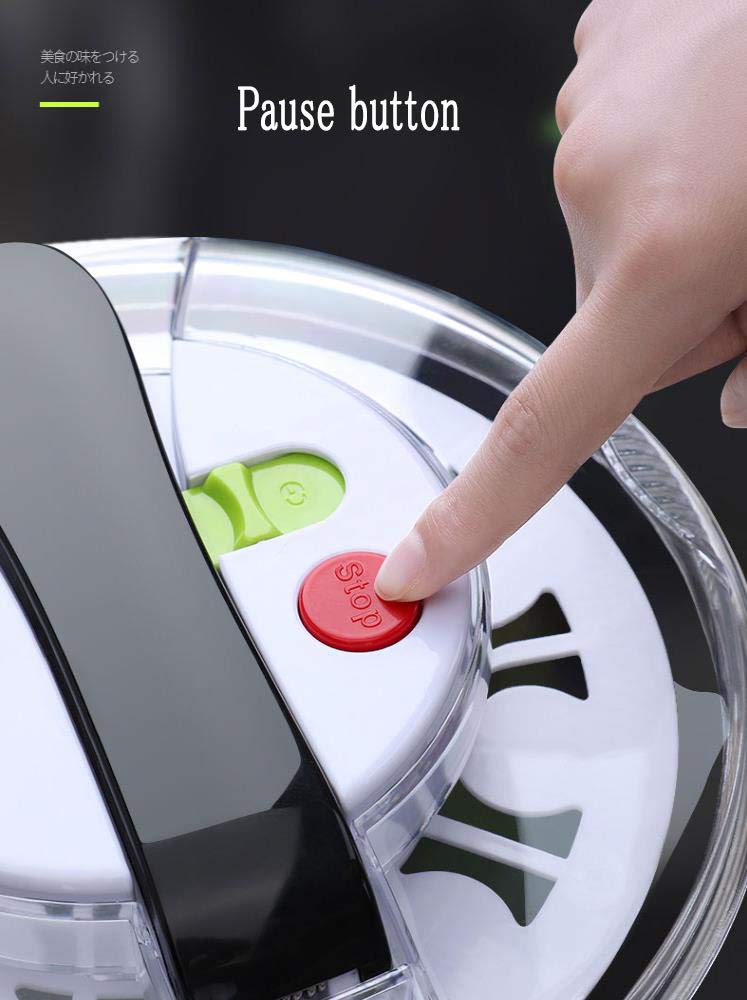 Essoreuse À Salade, 5 litres, Acier Inoxydable