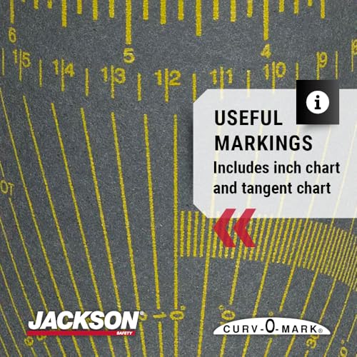 Image of Jackson Safety Pipe Measuring Tool - Wrap-A-Round Tape Pipe Fitting Tool (Multiple Sizes and Heat Ratings)