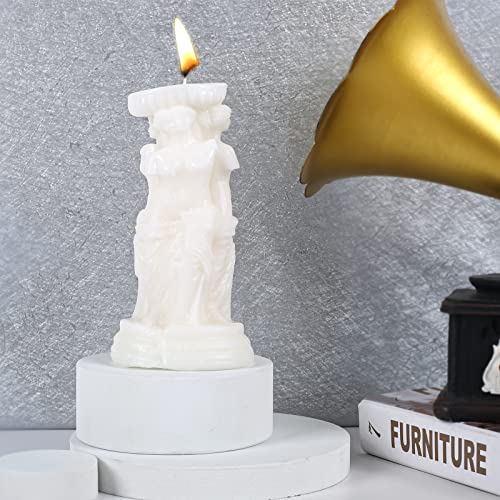 Venus Candles - 3D Goddess Candle, Aesthetic Decor Scented Candle, Greek Roman Mythology Venus Candles For Home, Holiday, Wedding & Party,Dinner Table, Halloween,Christmas #TOP6