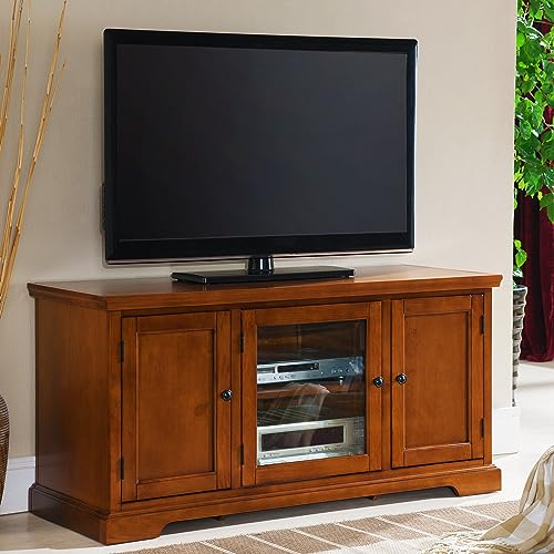Leick Home Since 1917 Riley Holliday Westwood Tv Stand, 50-Inch, Brown Cherry #TOP24