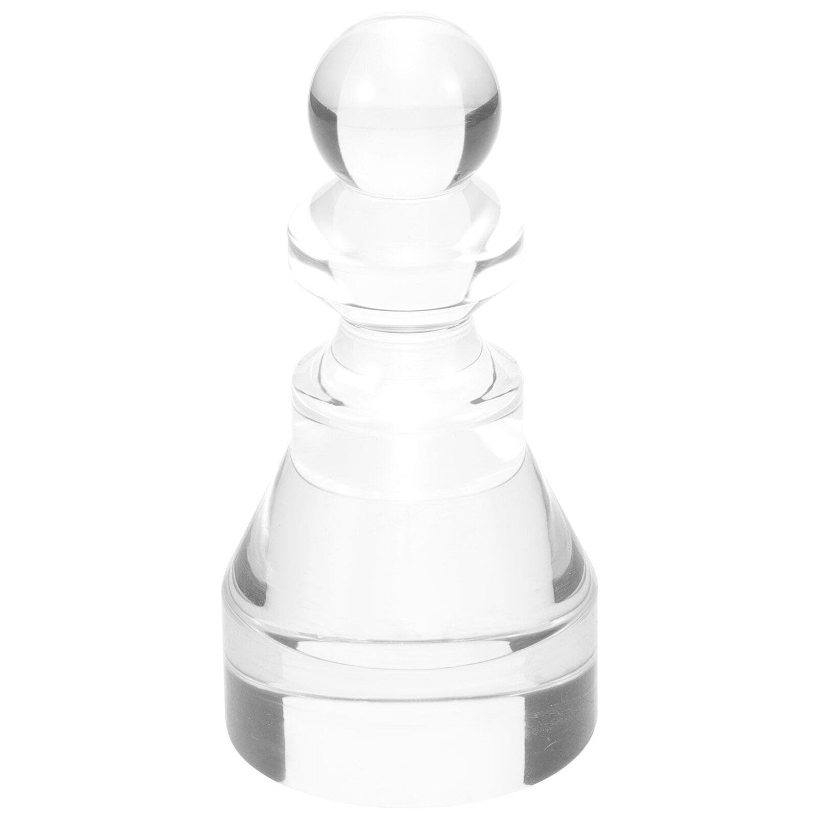 Yardwe Marcador ganador de póquer acrílico transparente 3.15X1.57 pulgadas columna estable para ruleta y póquer rueda marcador escenas de juego