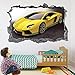 WYHXYZ Adesivi da Parete 3D Adesivo murale Vita Extraterrestre Adesivo murale Kids Room Home Decor