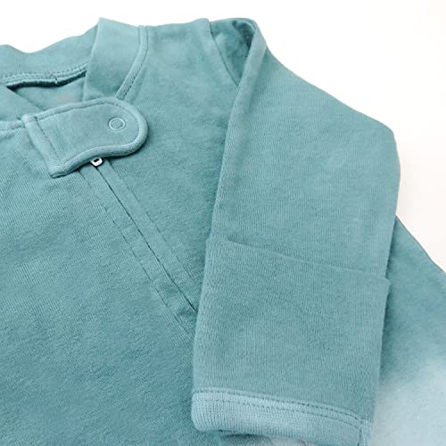 Image of HonestBaby Baby 2-Pack Organic Cotton Footed Pajama Sleep & Play