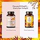 Kurkuma Extrakt - 120 Kapseln - nur eine Kapsel am Tag - mit allen essentiellen Curcuminoiden (Curcumin, Demethoxycurcumin & Bisdemethoxycurcumin) & Markenrohstoff Piperin®