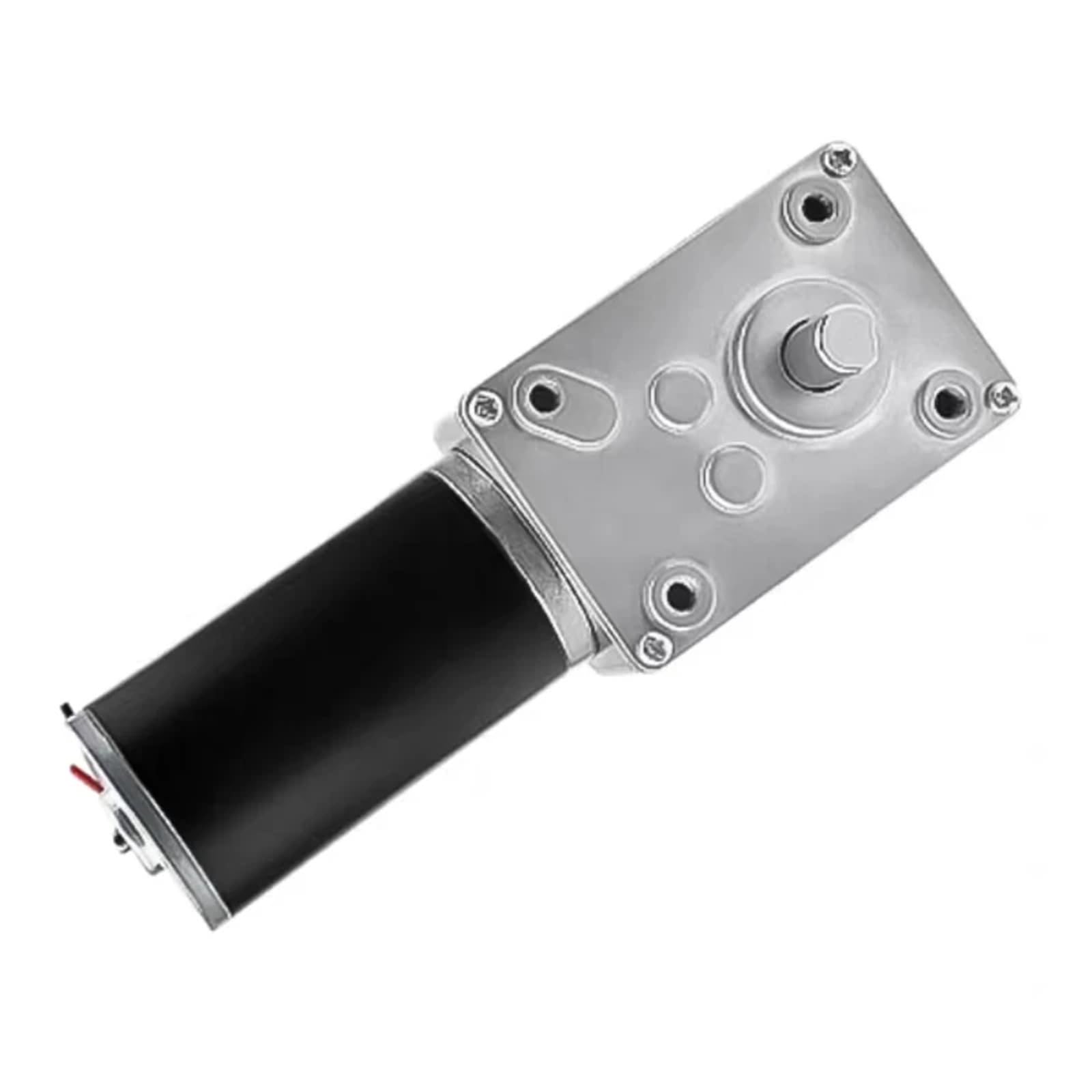 5840-31ZY Motor de Engranaje Reductor DC 12V 24V Alto par Alta Potencia 2-70kg 7RPM-470RPM Gusano invertido 1 Uds(Motor x Bracket,16 RPM)