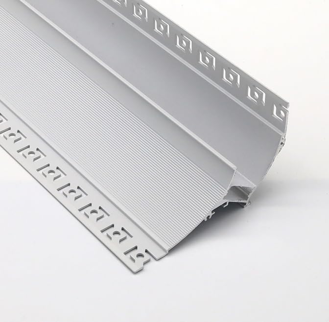 8mm LED Strip Lights Baseboard Molding Decor, Ceiling Corner Aluminum Channel Profile, Crown Moulding Wall/Ceiling Cornice Indirect Lighting(10m/32.8ft)