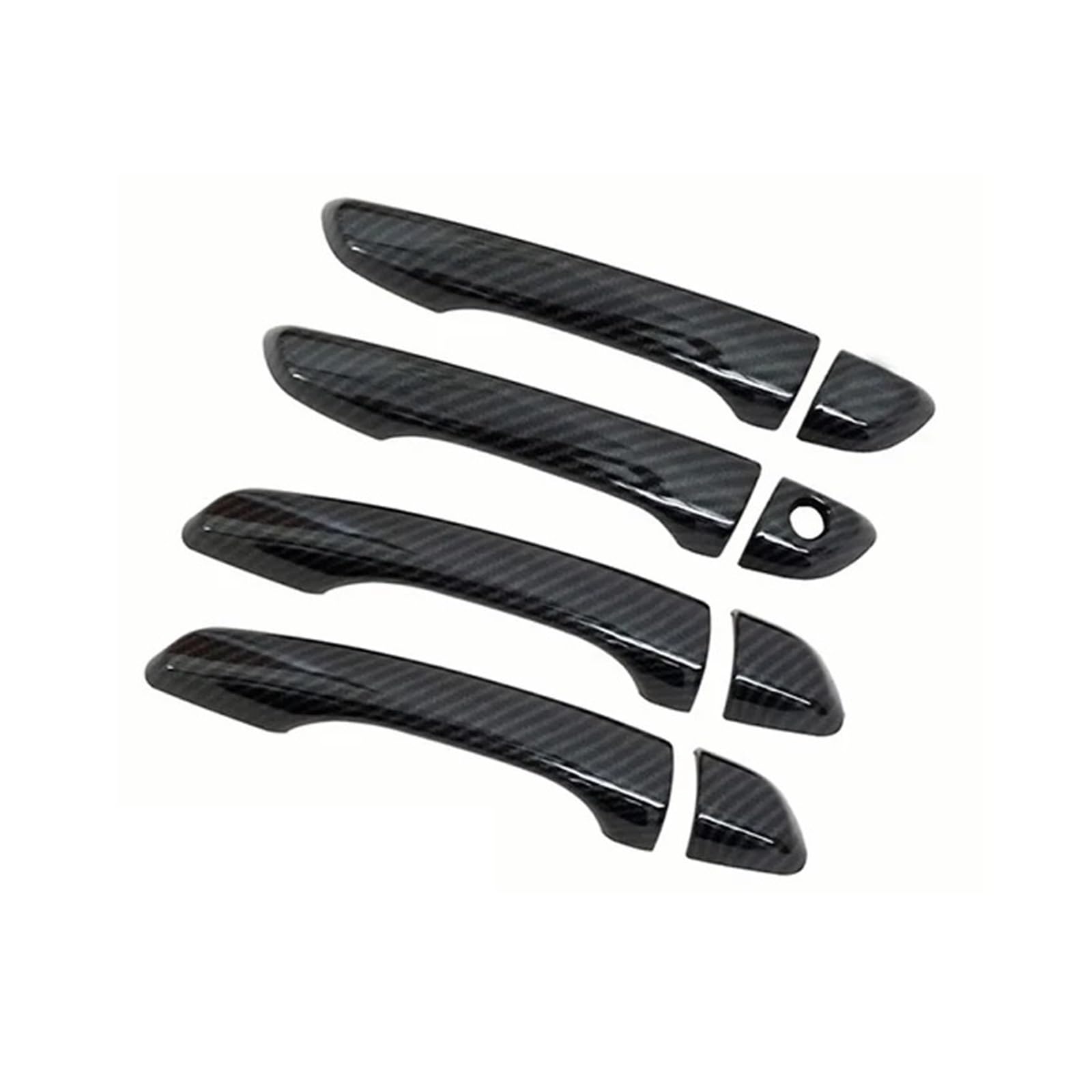 Nokrgqw Handle 1 Keyhole1 Left Handle Passenger For Citroen For C5 For Aircross 2017-2024 Lhd Door Handles Covers Exterior(Handle 1 Keyhole1)
