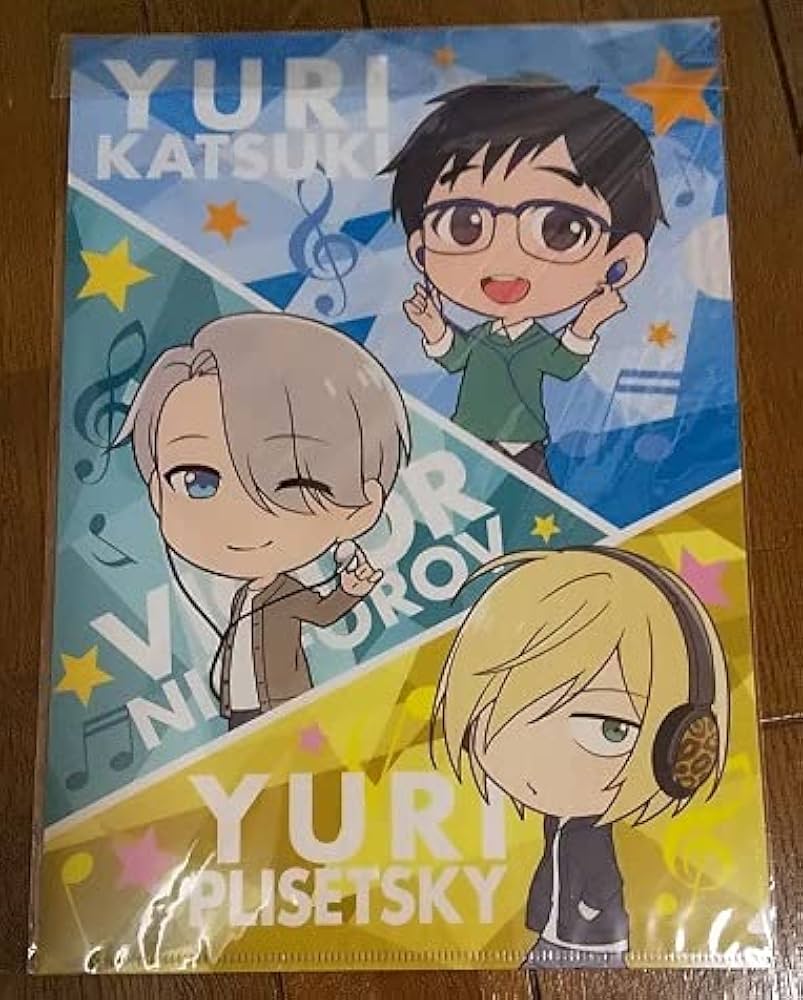 Amazon.co.jp: ユーリ on ICEHMV限定 クリアファイル ミニキャラ