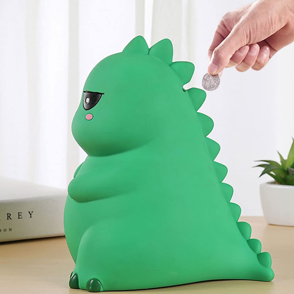 子供のための貯金箱、宇宙恐竜貯金箱樹脂大容量コイン銀行の