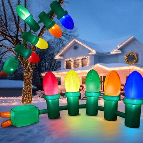 3.3 ft Tall 10 ft Long Giant Inflatable Christmas Light