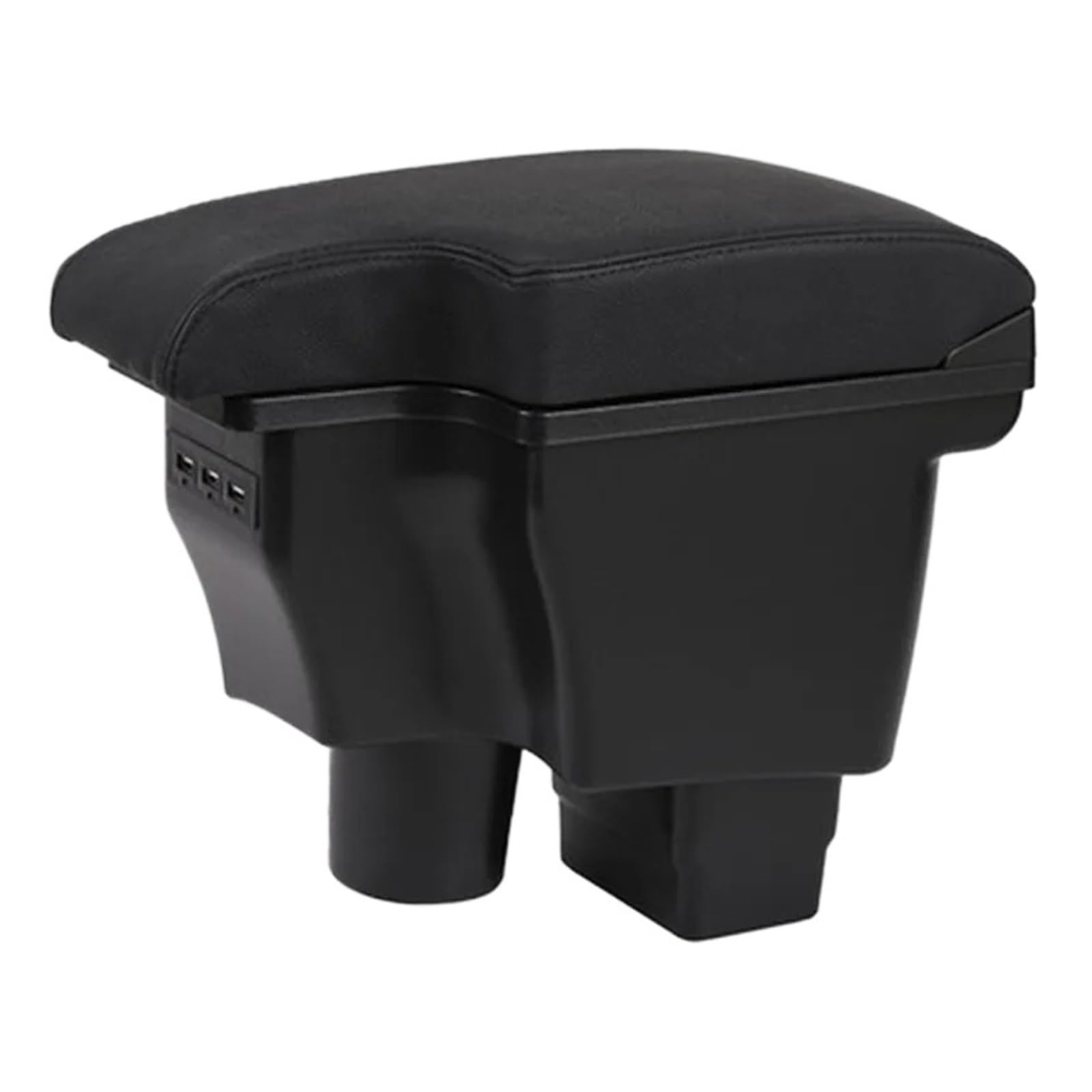 Umdjju B1 Real Corium For Mazda For Cx-3 For 2 For Skyactiv Car Armrest Box Storage Charging With Usb Dedicated Retrofit Interior Accessories Car Centre Console Armrest Box(B1 Real Corium)