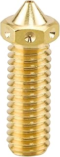 APAAZO New Clone CHT Volcano Nozzle 0.4mm 0.6mm Brass Nozzles High Flow Three-eyes Print Head Compatible With Ender 3 1.75mm 3D Printer Accessories (Color : 2pcs, Size : 0.8mm)