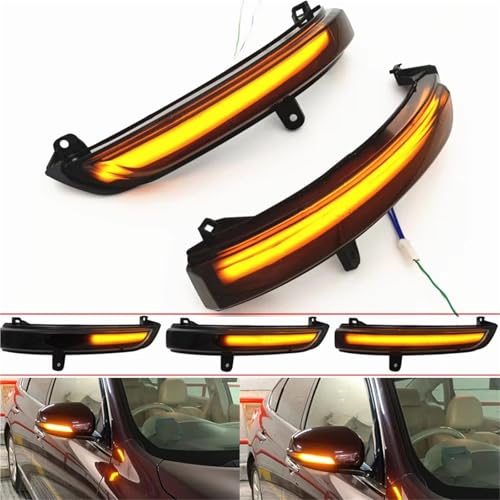Intermitentes dinámicos Nissan Teana J32 y Maxima 2008-2013 luces LED espejo 4