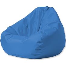 Oxford Bean Bag Chairs for Adults - Outdoor Waterproof Bean Bag Cover, Garden Beach Camping & Swimming Pool Floating Beanbag Pouf Chair