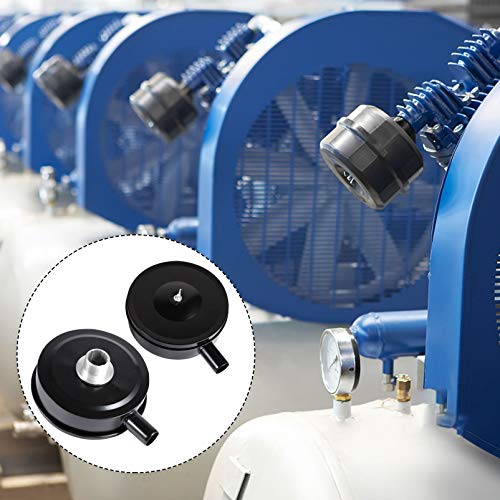 VILLCASE 2Pcs Filtro de Silenciador de Compressor de Ar Filtro de Ar de Metal Silenciador Filtro de