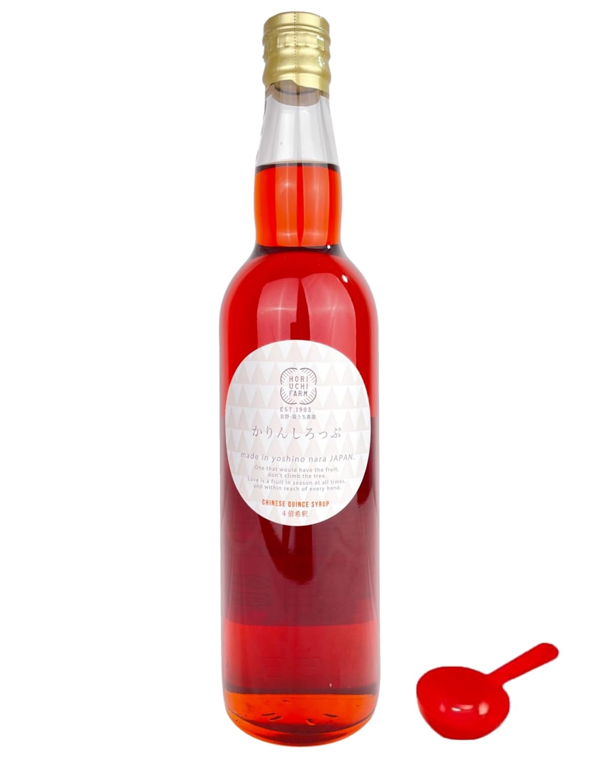 Amazon | 堀内果実園 かりんしろっぷ 550ml×1本 堀うち農園 和みの雫
