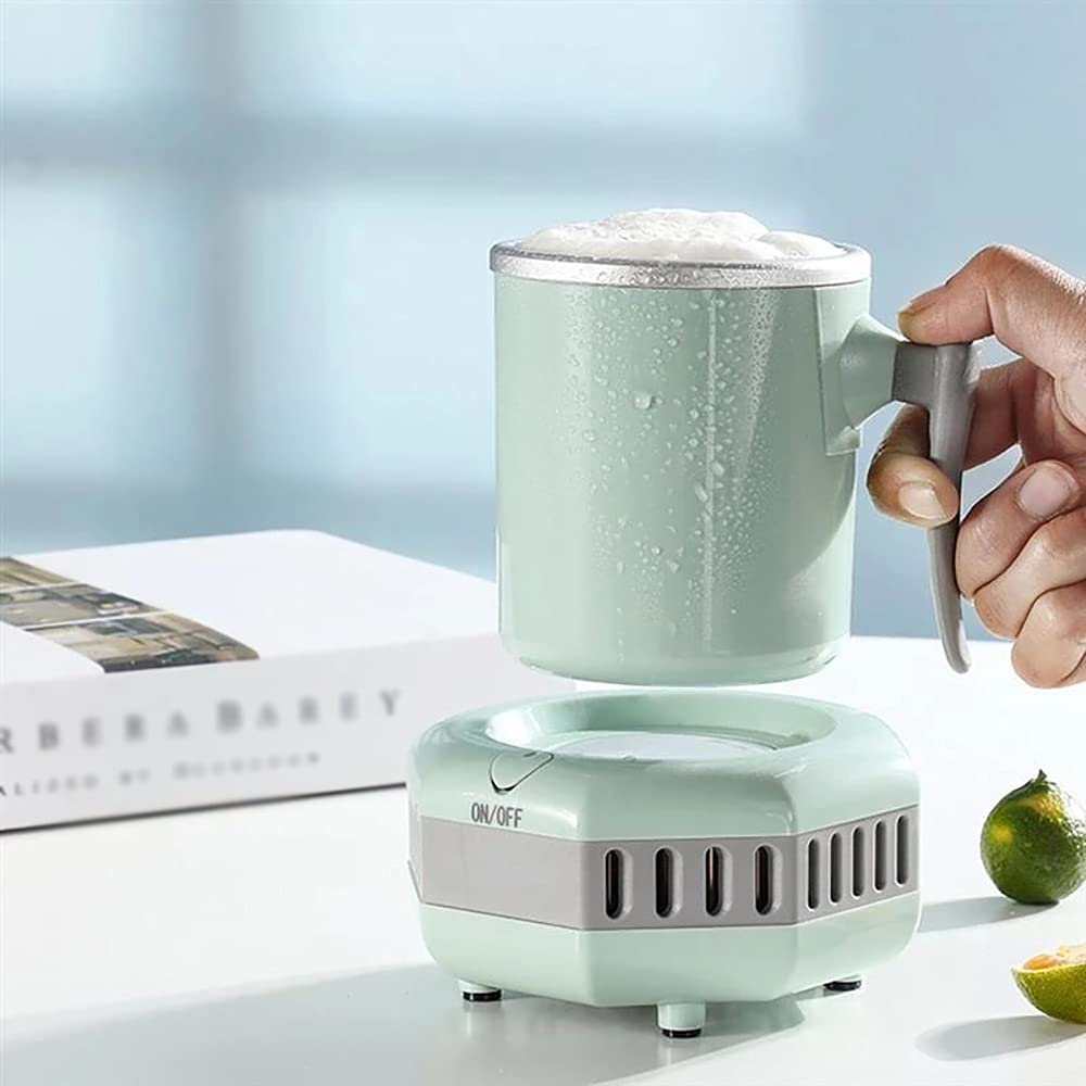Mini frigorifero portatile elettrico per bevande, tazza refrigerante multifunzionale per casa/ufficio, ideale per birra, succhi di frutta, latte e caffè