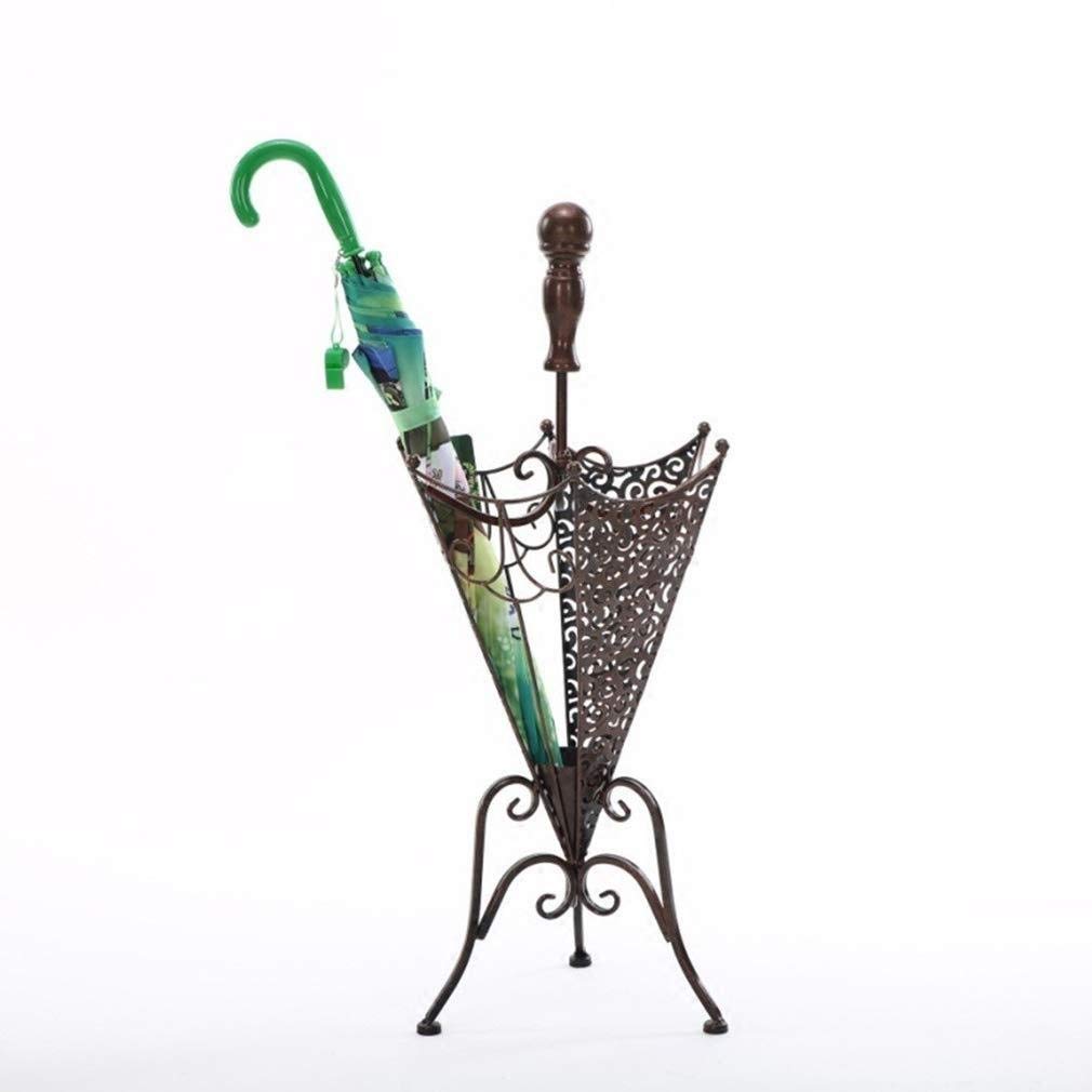 Porte-parapluie de sol avec bac de stockage d'eau grand modèle pour maison et hôtel