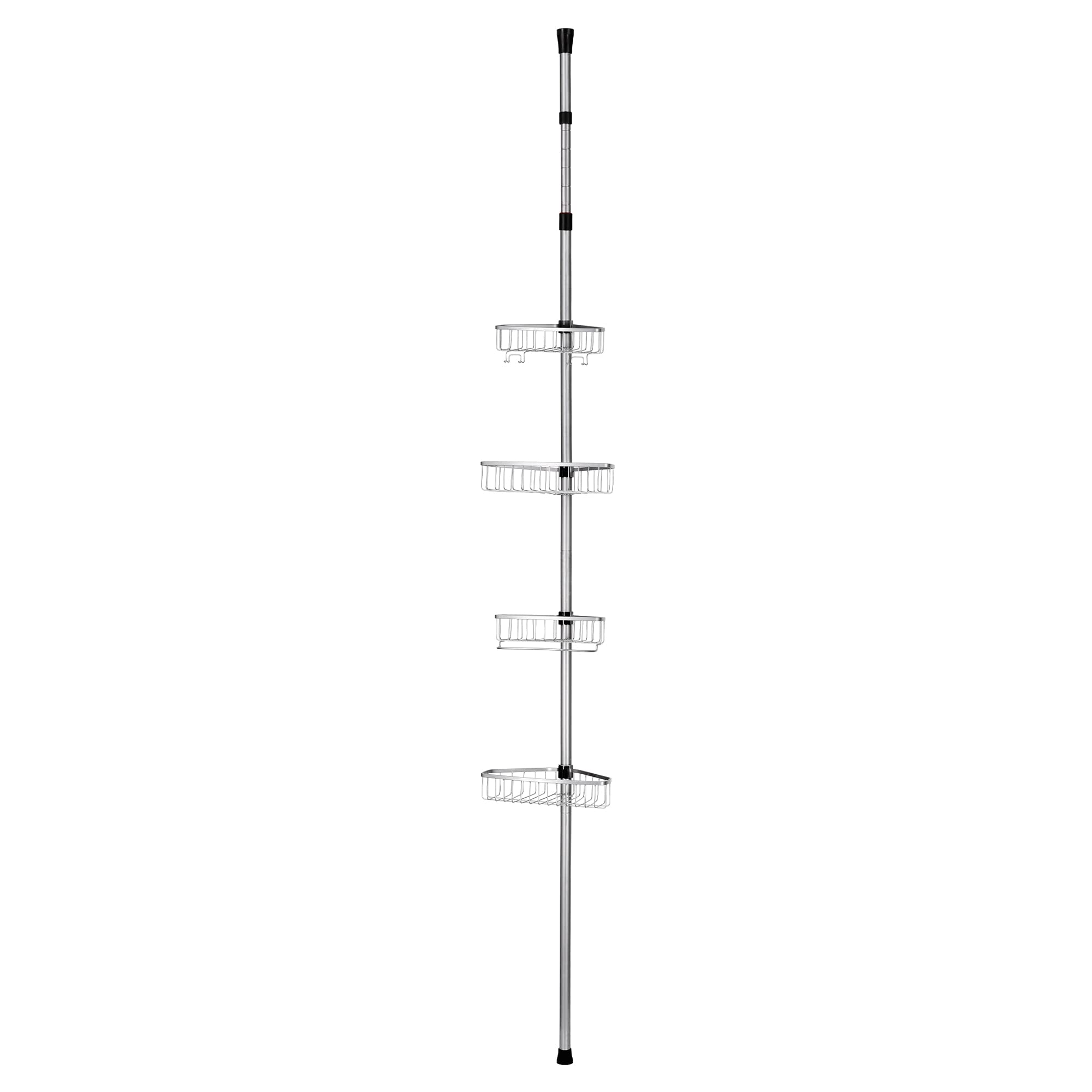Buy Blue Canyon 4 Tier Telescopic Shower Caddy, No Drill Stainless