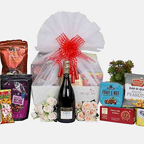 Buy The Gift Tree Sparkling Grape Juice & Snacks Gift Hamper Trail