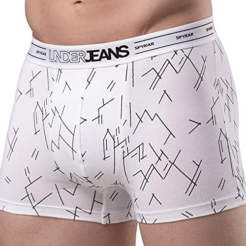 Image of Underjeans Men's Cotton Blend Regular Fit Trunk