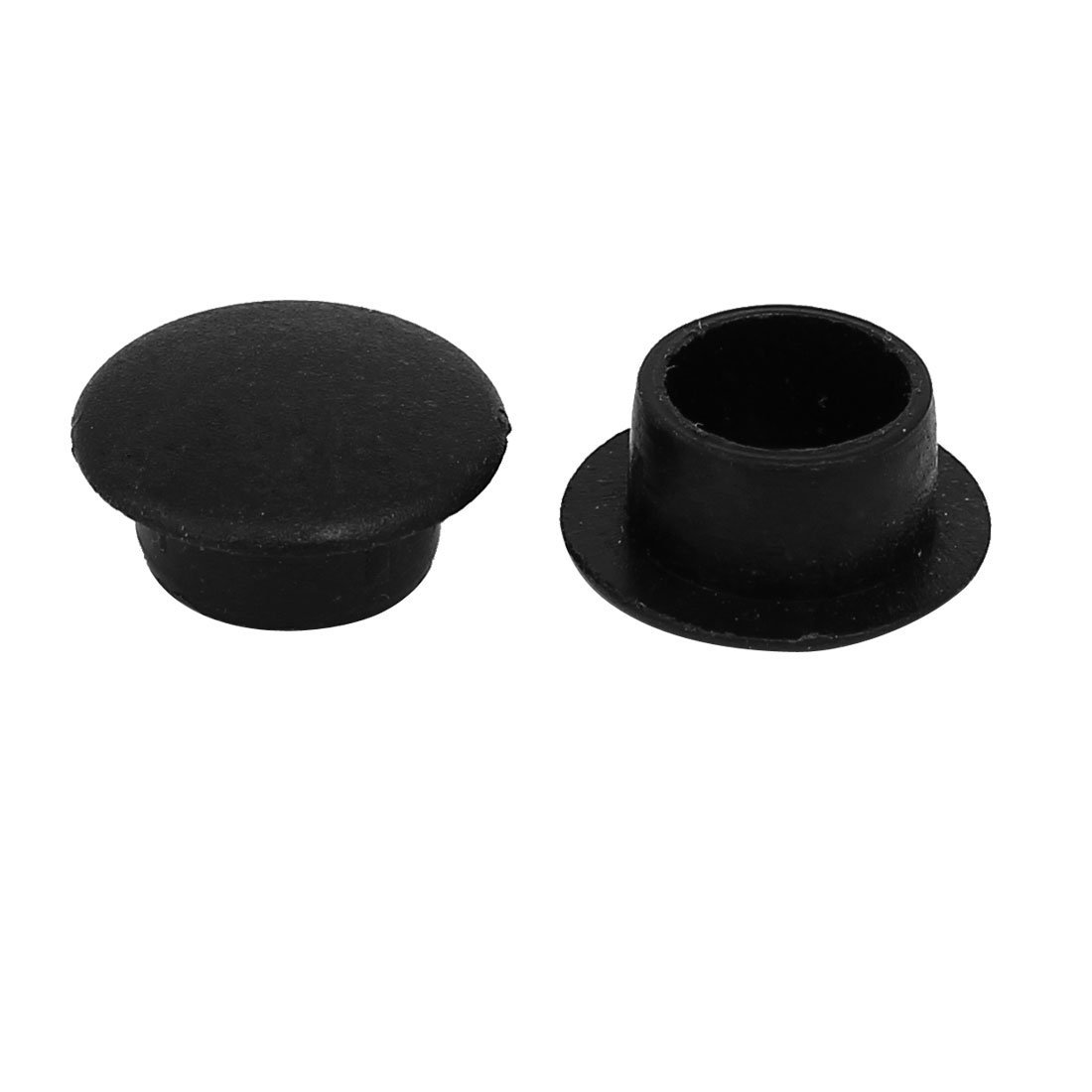 2pz. 35mm dia plastica nera tappo tubo porta finestra bloccaggio Tappi 2pz. 35mm dia plastica nera tappo tubo porta finestra bloccaggio Tappi