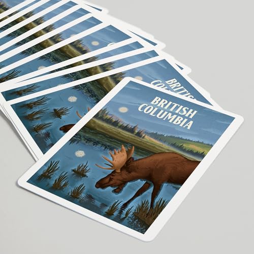 52 Naipes de Poker British Columbia con Diseño Litografía miniatura 5