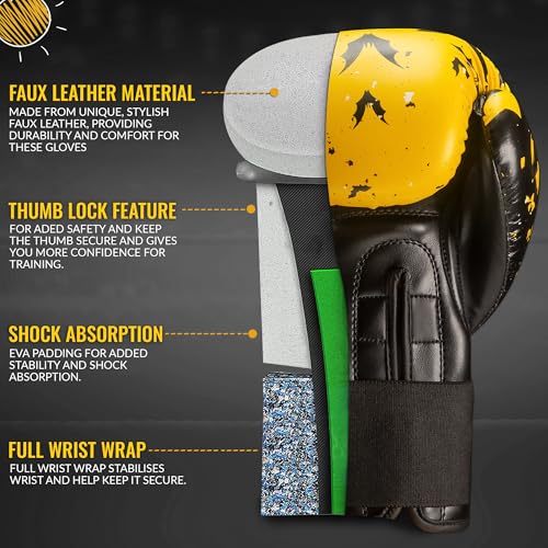 image for Wyox Kids Boxing Gloves – Junior Training & Sparring Gloves for Kick