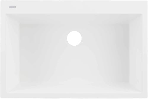 Miniatura 8 de Signature Hardware 941022 Algren - Fregadero de cocina compuesto de granito de 33 pulgadas