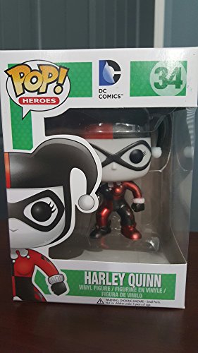 Sale Funko Dc Comics Harley Quinn Metallic Pop Vinyl Exclusive No. 34