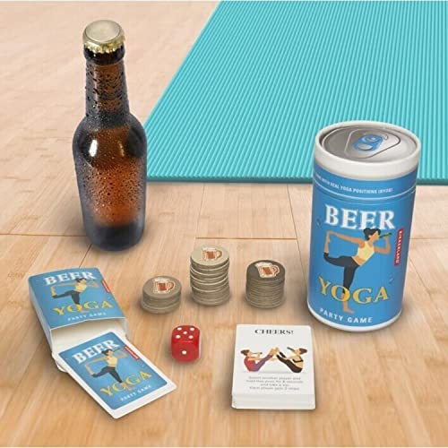 Beer Yoga (GG182), Black, Small - Image 2