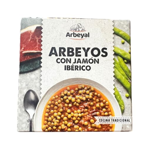 Arbeyos con jamón ibérico