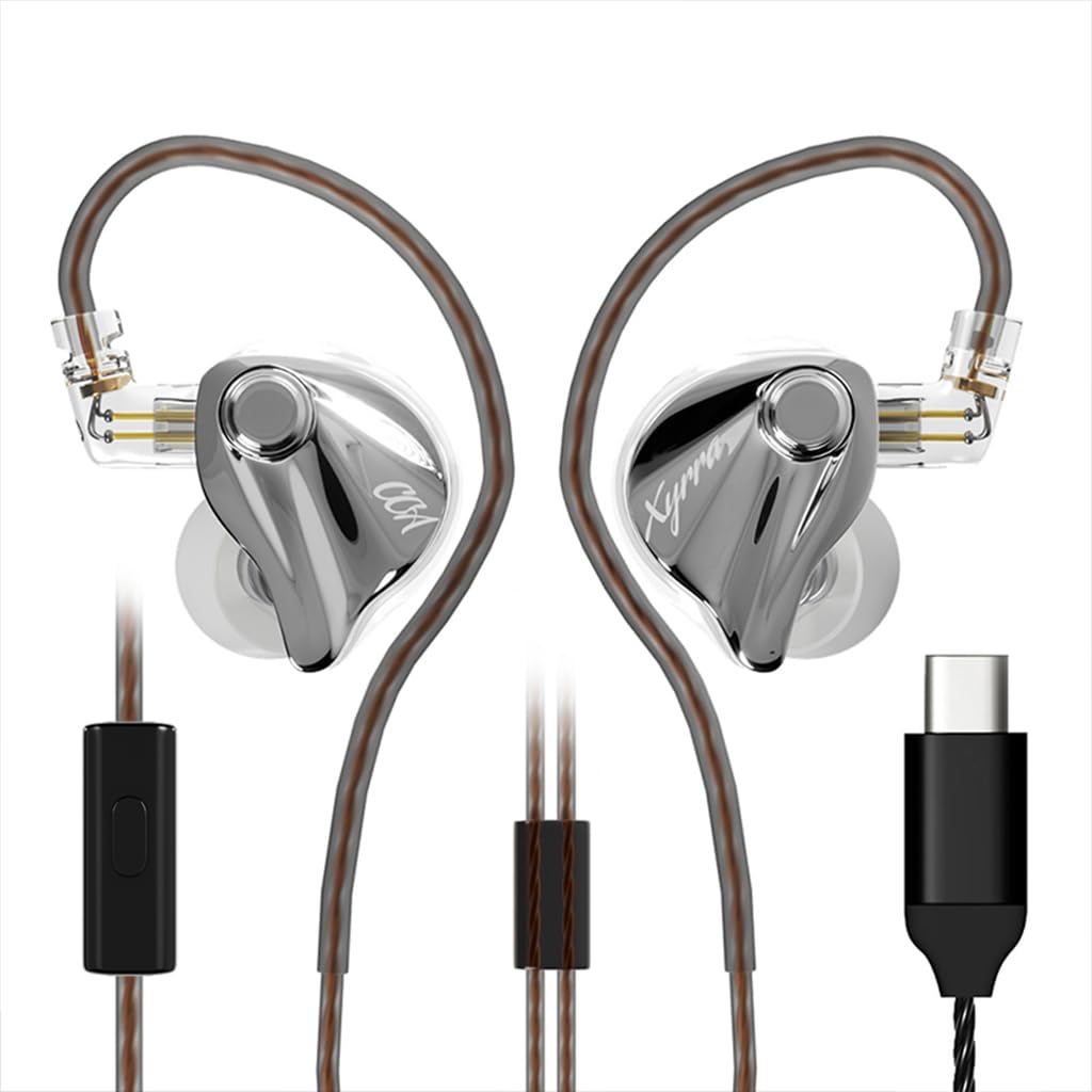 Concept Kart CCA Xyrra Hybrid IEM with Mic, 10mm Dynamic + 30118 BA - Image 1