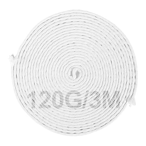 Haizibo 120g-3m Bleiband für Gardinen Bleiband für Gardinen Schwer Bleiband Duschvorhang Beschwerer für Gardinen Stoffe Moskitonetz Vorhänge(weiß)