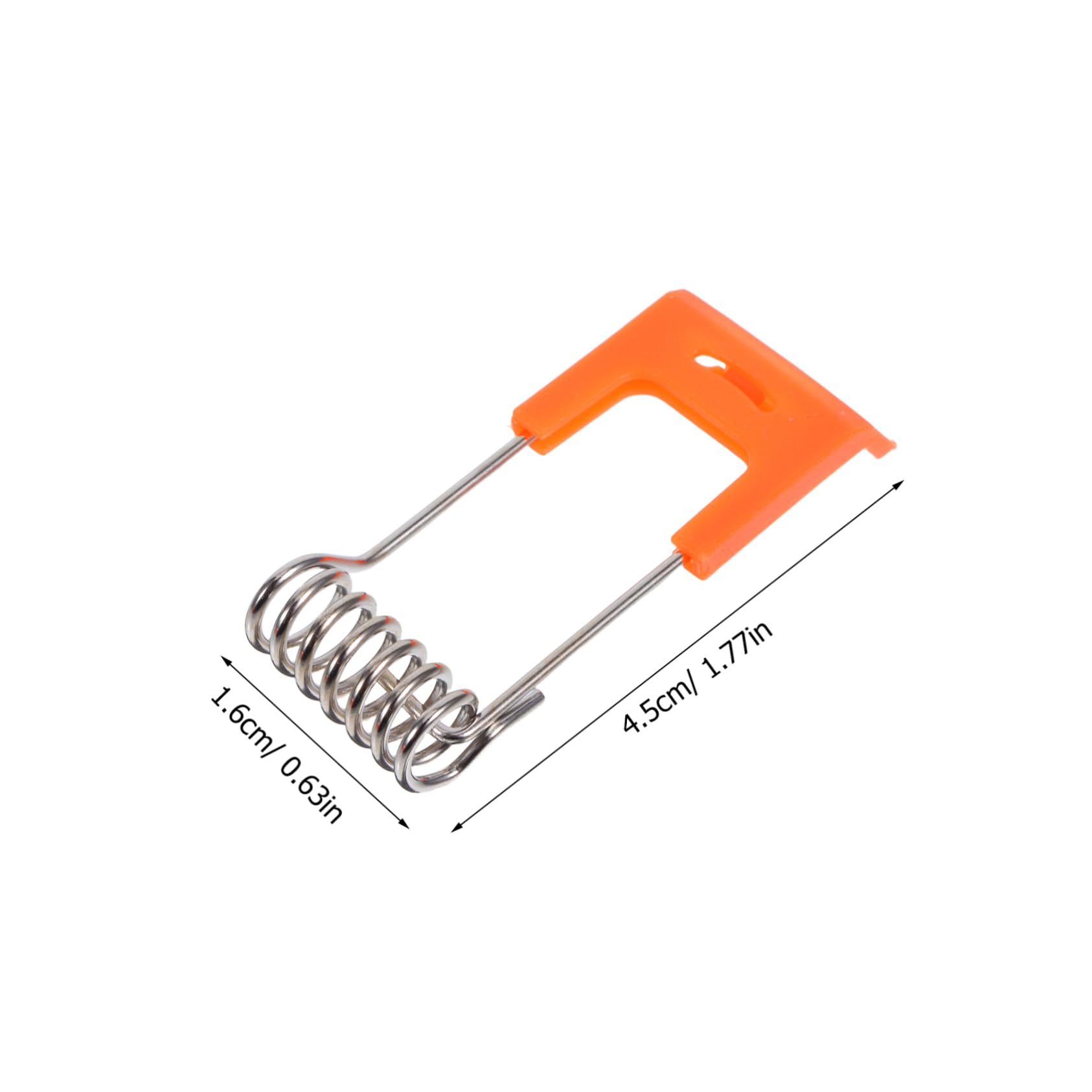 PRETYZOOM Recessed Lighting Spring Clips Plastic Light Clamp Hook Multipurpose for Led Strip Mounting Clips