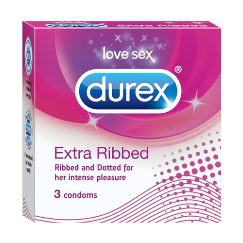Durex Condoms, Extra Ribbed- 10s (Pack of 2) product image 12